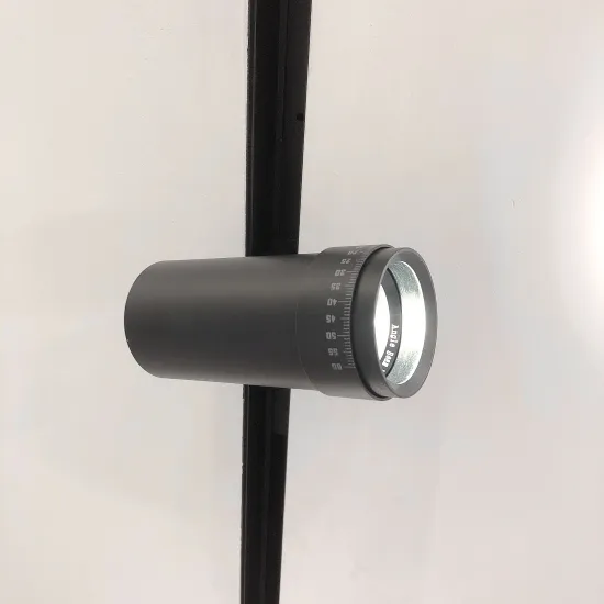 Magnetic Track Light: Dimmable Cylinder LED Luminaire for Modern Shops and Offices