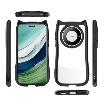 Shockproof Airbag Cat Ears Phone Case for Huawei Enjoy 70X