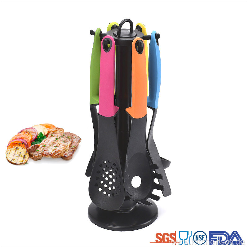 Walmart hot 6pcs nylon kitchen cooking utensils set