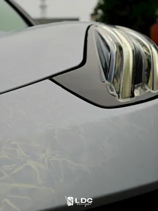 Matte Icelandic Aurora Crystal Painting Vinyl Wrap