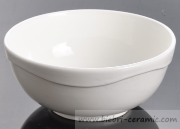4 inch Round Style Plain White Color Small Chinese Porcelain Bowls With All Size Available