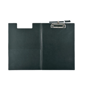 Custom Logo Office Clipboard A4 PVC Πτυσσόμενο πλακέτα με κάτοχο στυλό