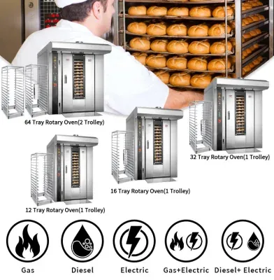 Pastries and Bakery Production Line/French Bread Bakery Equipment/French Baguette Bakery Oven