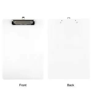 A4 Letter Size Plastic Clipboard