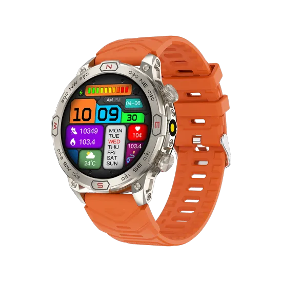 Popular KC86 Smartwatches: 1.43\" Digital Health Trackers with Heart Rate Monitoring and Water Resistance