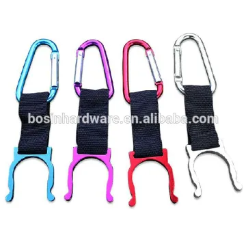 Fashion High Quality Metal Carabiner Water Bottle Holder Carabiner