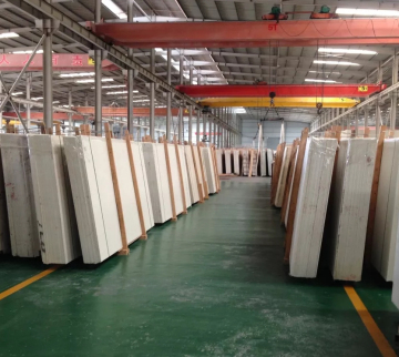 White Quartz Stone Tiles for Hotels and Bathrooms