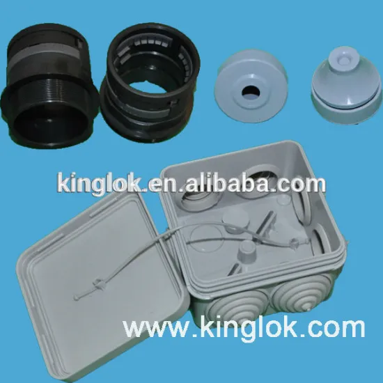 Slotted Solid Wall Wiring Ducts electrical junction box in plastic