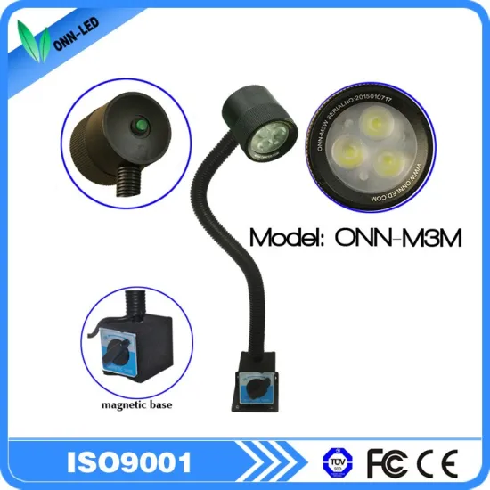 cnc led light 24v 220v flexible gooseneck work lamp