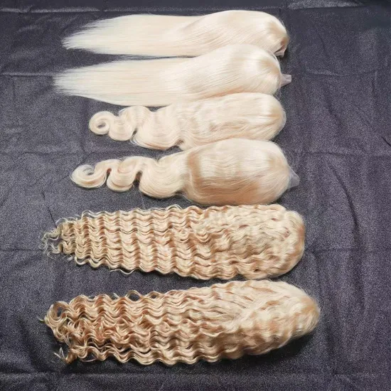 Raw Virgin Cuticle Aligned Brazilian Frontal Human Hair 613 Blonde Transparent Lace Front Wig With Baby Hair for Black Women
