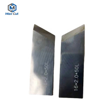 60*16*2mm de tungsten carboneto V lâmina de máquina de slotting