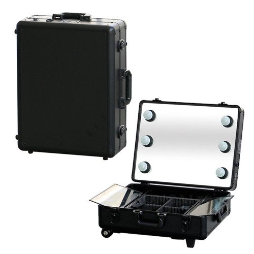 Arrival Fashion Design Makeup Case With Light