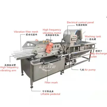 Fruit Vegetable Washing Production Line