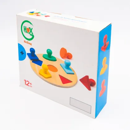 Top 2024 Geometric Score Creative Toys and Puzzle Board Puzzles for DIY Learning