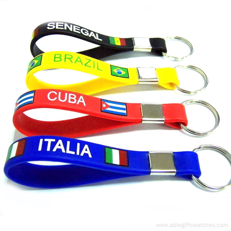 Convenient Silicone Key Ring Key Chain