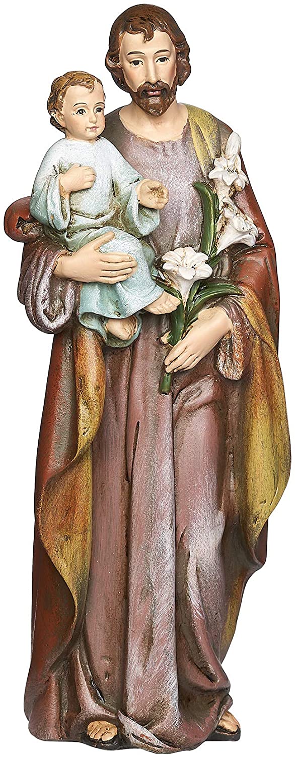 Saint Joseph et enfant Jésus Figure