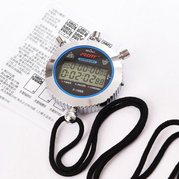 Professional Waterproof Metal Digital Timer Sports Stopwatch