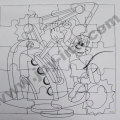 Puzzle jeu de coloriage