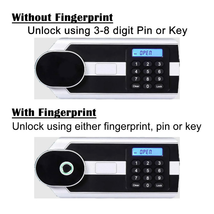 digital big commercial office fireproof safe box