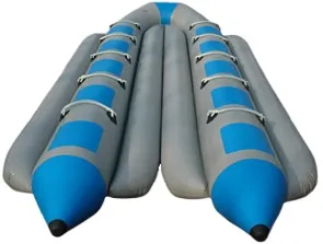 Outdoor Inflatable Banana Boat for Water Games and Towables