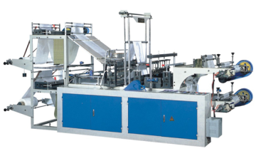 Computer Control Rolled Flat Open Bag Making Machine