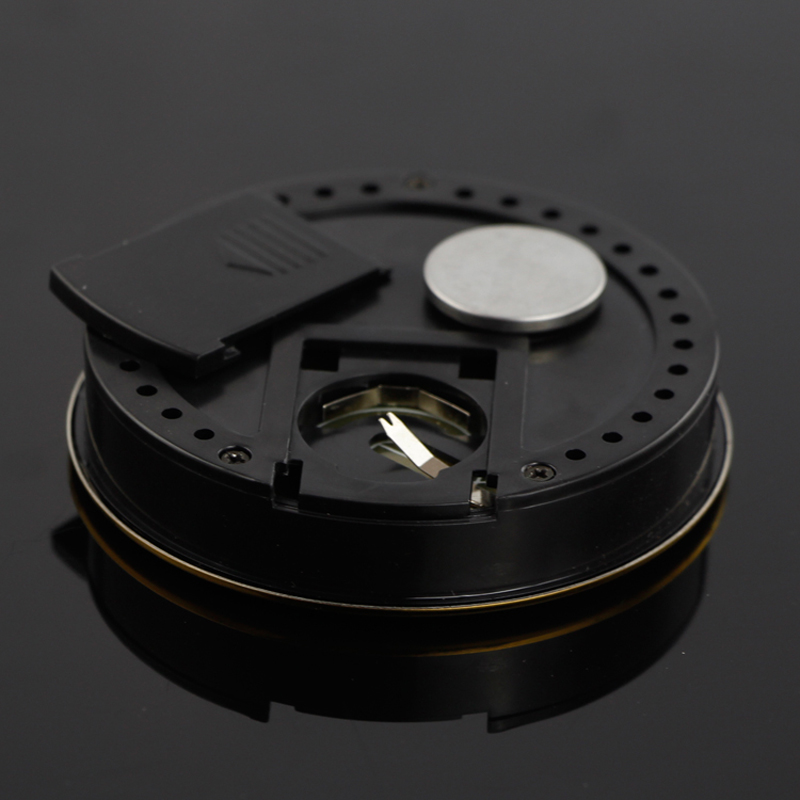 Portable Cigar Hygrometer Round Electronic Humidor Hygrometer Plastic Mini Cigar Accessories For COHIBA Cigar Box