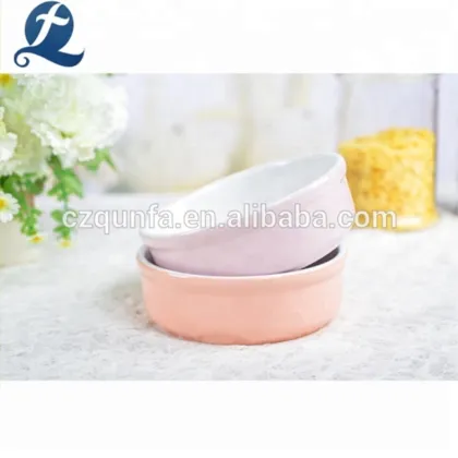 Supply Simple Design Round Shape Bowl Rabbit Feeder