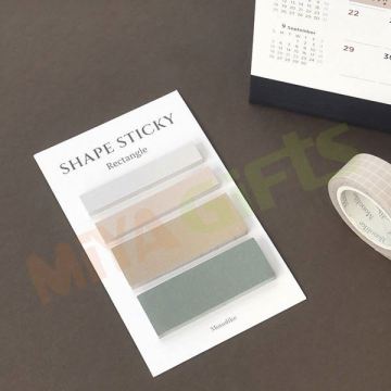 Minimalist Round Color Palette Sticky Note Dashboard for Planner Notebook