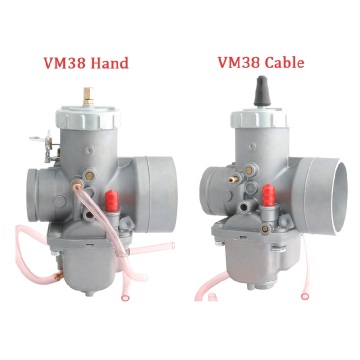 VM38-9 Ciburador de portaobjetos redondos de 2 tiempos de 38 mm para ATV Quad UTV