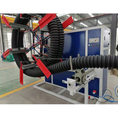 Machine de bobinage d&#39;enroulement pour la ligne d&#39;extrusion de tuyaux PE