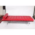 Barcelona Daybed Replica Lederen Lounge stoel met kussen