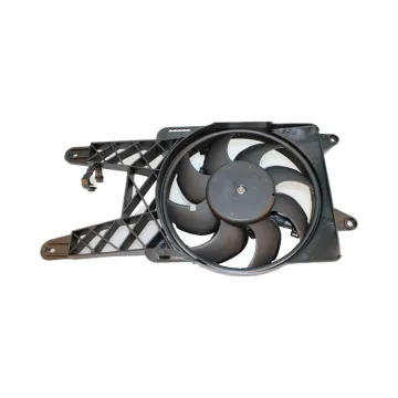 Lower noise car radiator cooling fan for FIAT