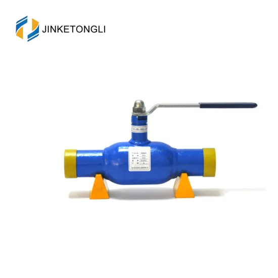 JKTL High performance district heating pipeline use maintenance free 6 inch floating ball valve stem extensions handle
