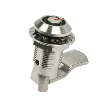High Security Brass Half-Circle Key Disc Hidden Cabinet Lock and Tubular Cam Door Lock