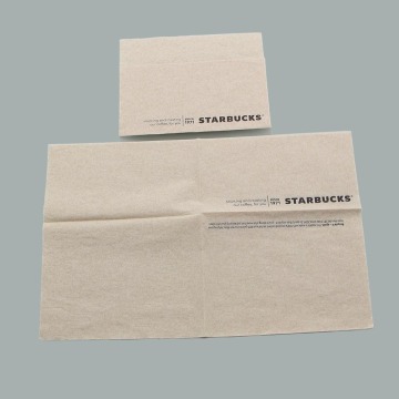 Recycled Brown Paper Napkins