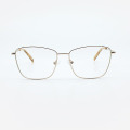 Square fashion Metal Women's Optical Frames