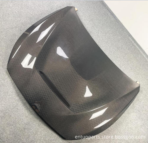 Honeycomb Carbon Fiber Hood for Infiniti Q50