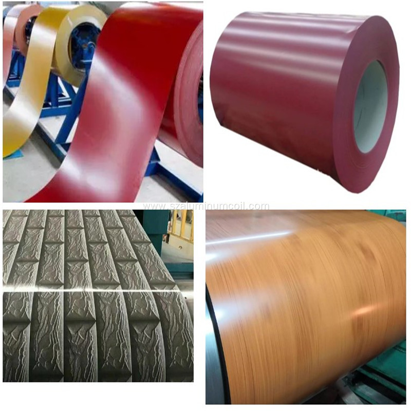 Blue 5083 powder Aluminum color coated sheet roll