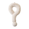 Soft shaped question pillow