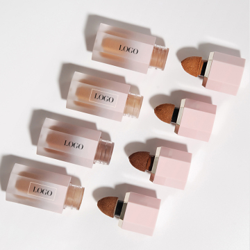Label peribadi kalis air solek vegan matte untuk kulit gelap dengan logo tersuai - Contour Bronzer &amp; concealer