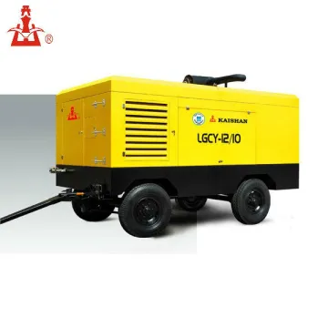 Kaishan LGCY -12/10 ingersoll-rand diesel portable air compressor
