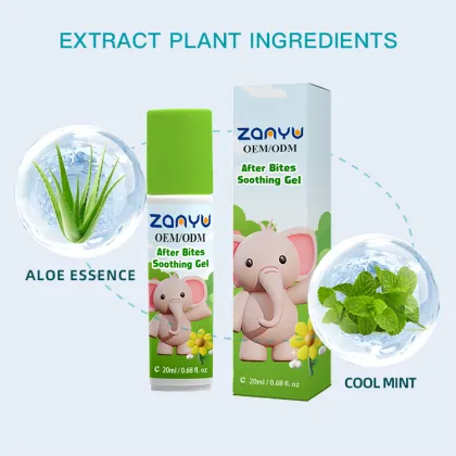 Private Label After Bites Soothing Gel 20ml - Mosquito Bite Itch Relief Pen