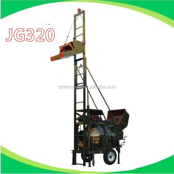Self-Loading Concrete Mixer Ladder Type Price