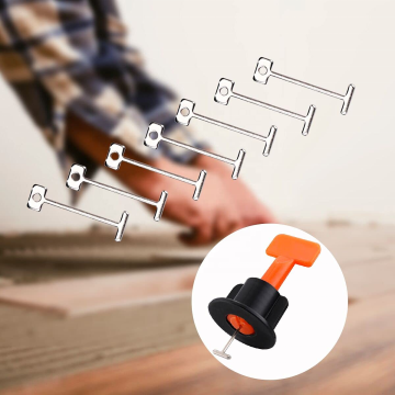 50pcs Aigneurs de carrelage à broches remplaçables - aiguilles en acier pour le revêtement de sol et la construction du mur