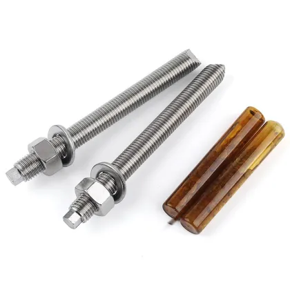Galvanized Expansion Chemical Anchor Bolts: Heavy Duty Concrete Ceiling Anchors and Stud Bolts