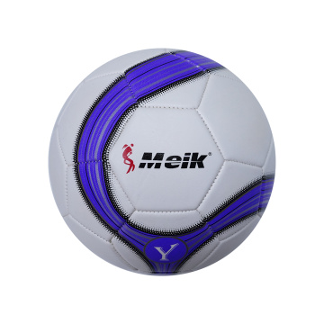 Futebol de padrão de couro de tamanho 4