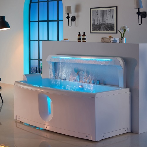 Bath Tub Spa Jet Acrylic Hot Tub Waterfall Massage Function