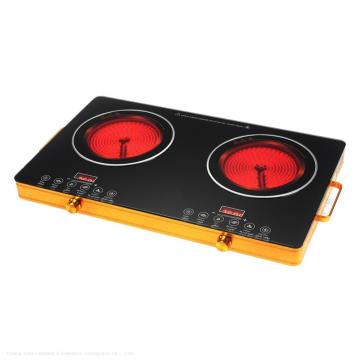 Vendita calda all'ingrosso Multifunzionale Multifunzionale Desktop per la casa ad alta potenza Furnace di ceramica elettrica a doppia stufa