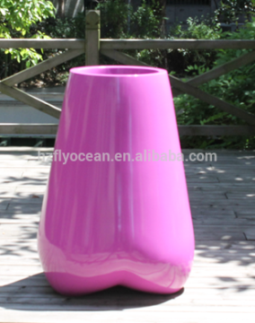 FO-351 new type fiberglass flower pos for home garden decorate