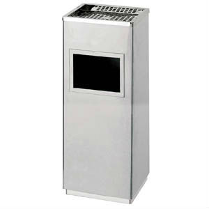 Stainless Steel Lobby Ash-Bin /Ashtray Bin #Lobby Supplies
